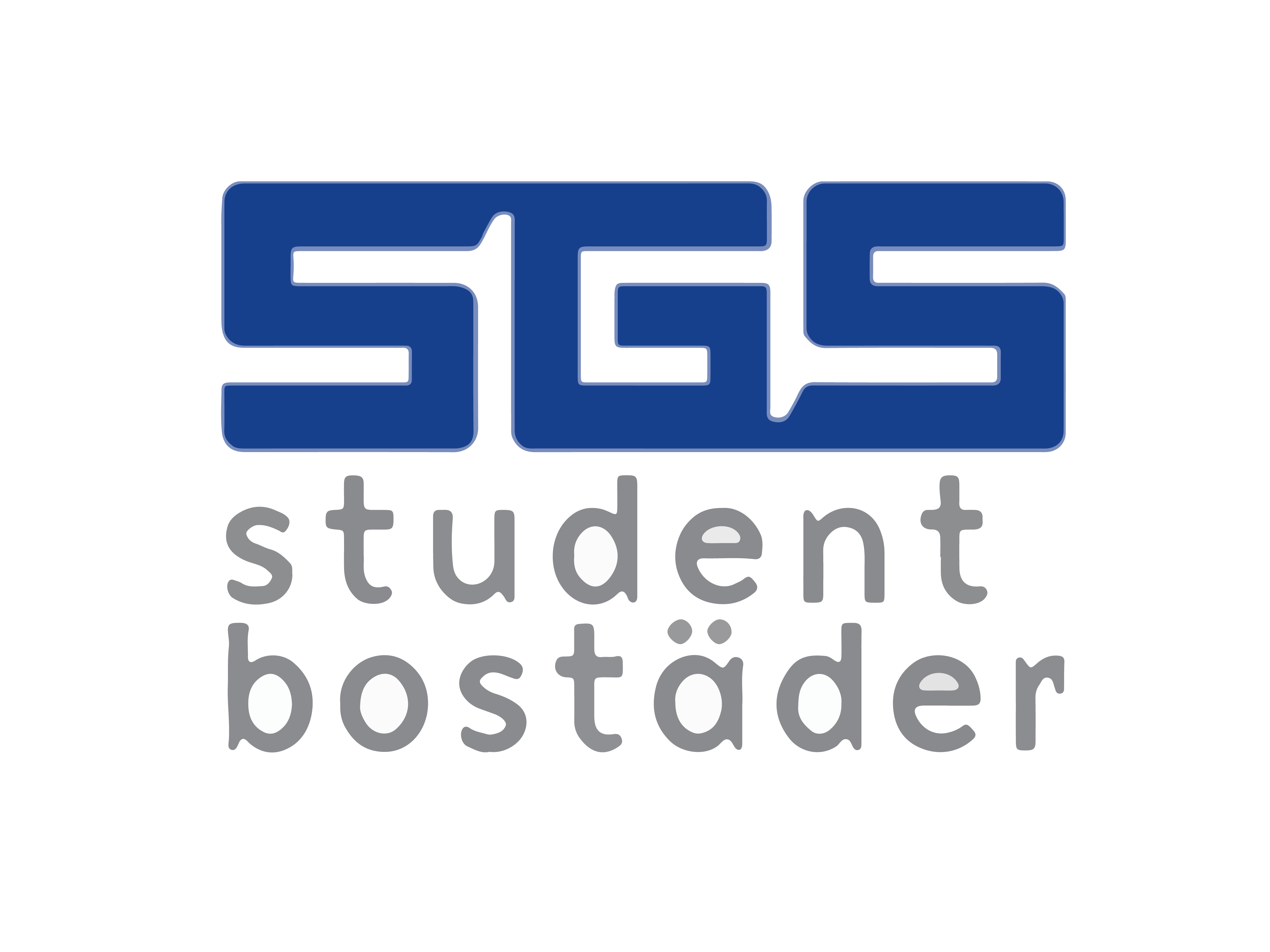 Logotyp för SGS - Stiftelsen Göteborgs Studentbostäder